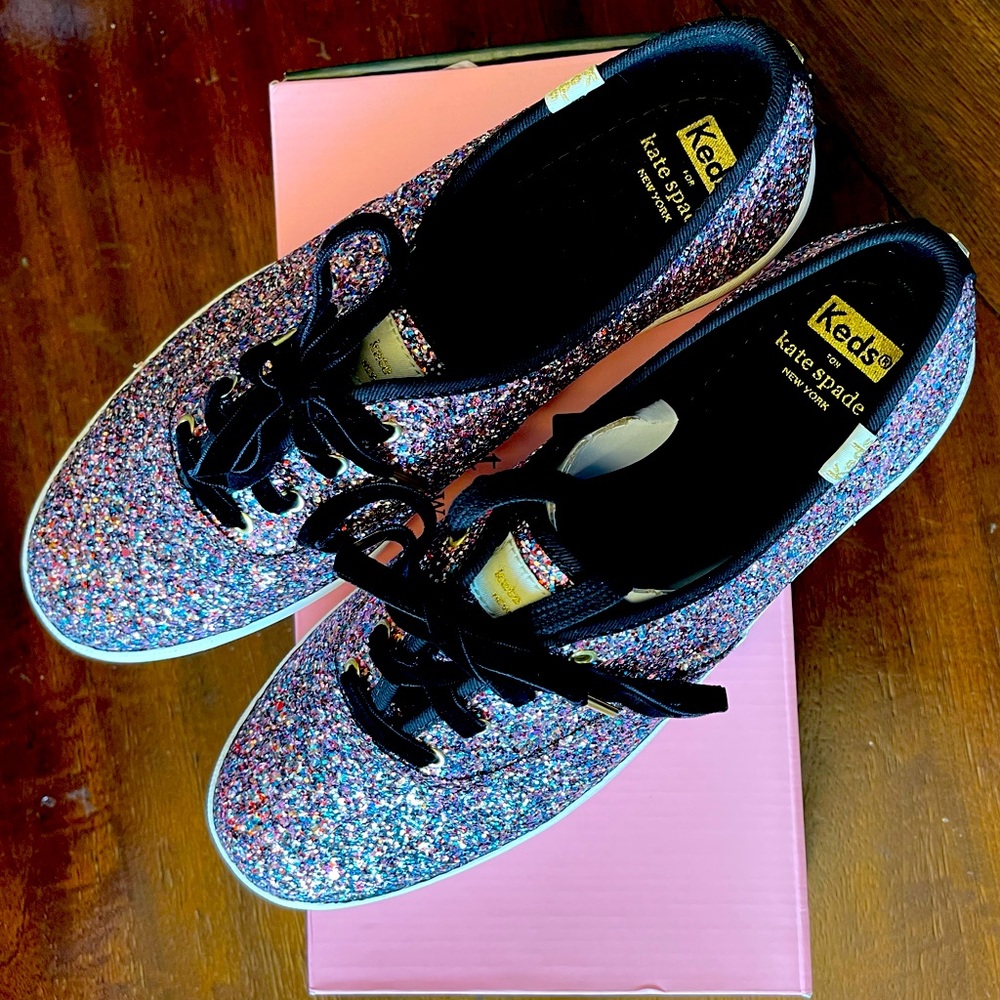 Kate Spade Glitter Keds